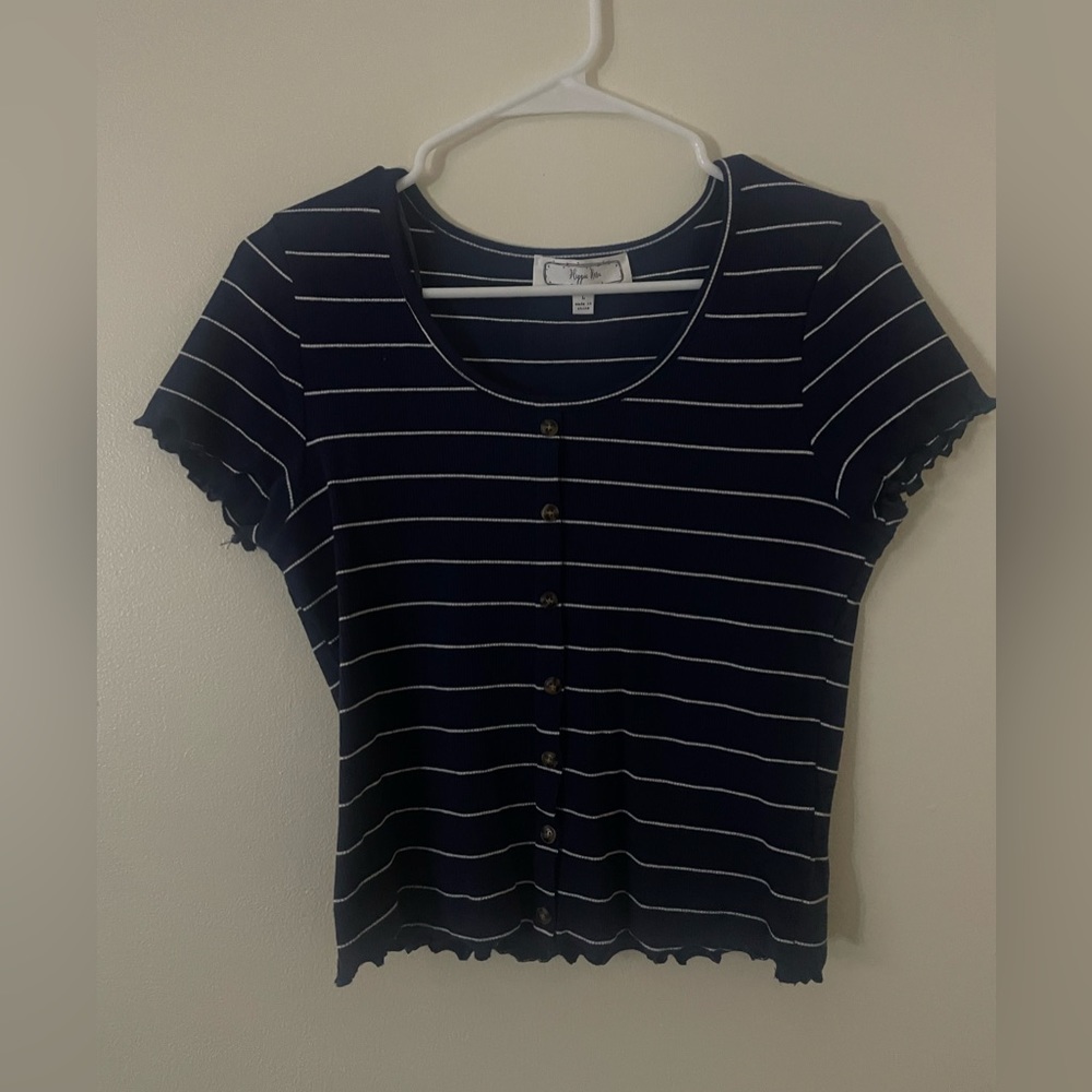 Short Sleeve Crop Top